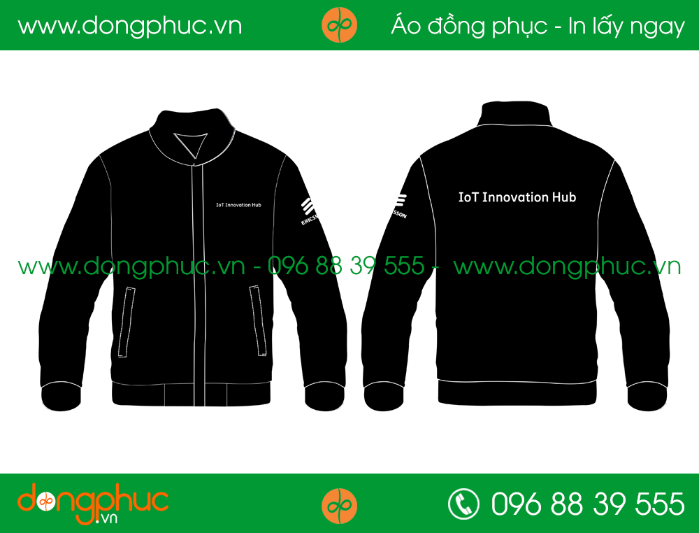 Áo phông đồng phục công ty Ericson